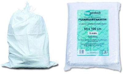 Erro stockage sacs à gravats Erro 10 pièces | avec cordon | 65x100cm- x160231