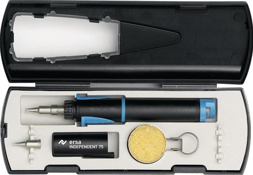 Kit de soudage au gaz Ersa | 15-75 W | 580 degrés Celsius | 46s (280 degrés Celsius) | 1 pièce - 0g07400041 0g07400041