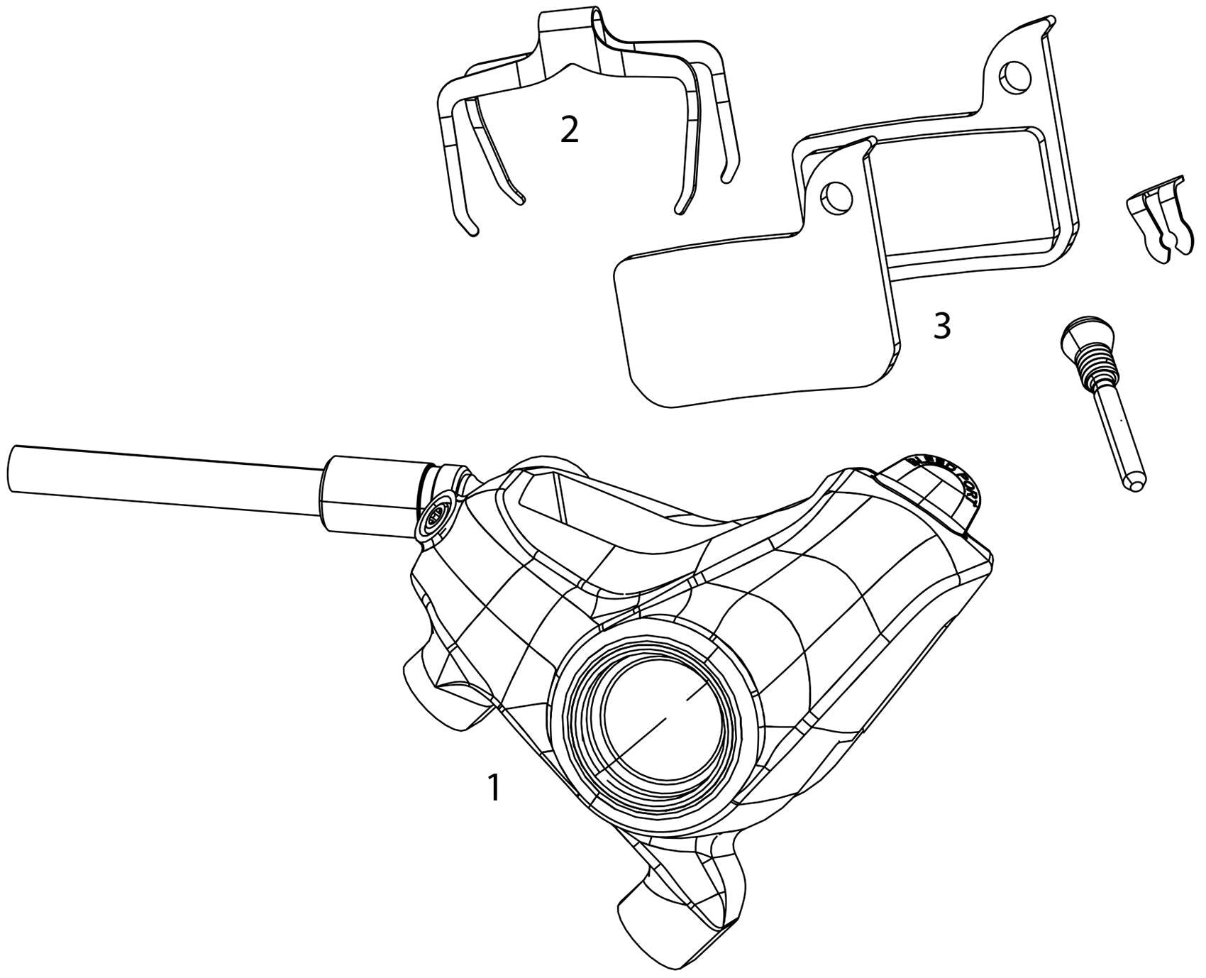 SRAM REM S900 AERO HYDROT V FM ALM DB SW