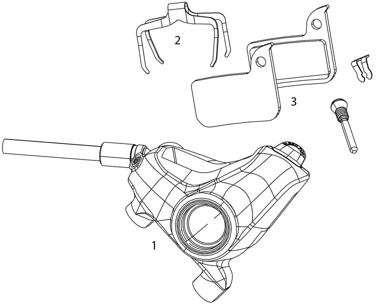 SRAM REM S900 AERO HYDROT V FM ALM DB SW