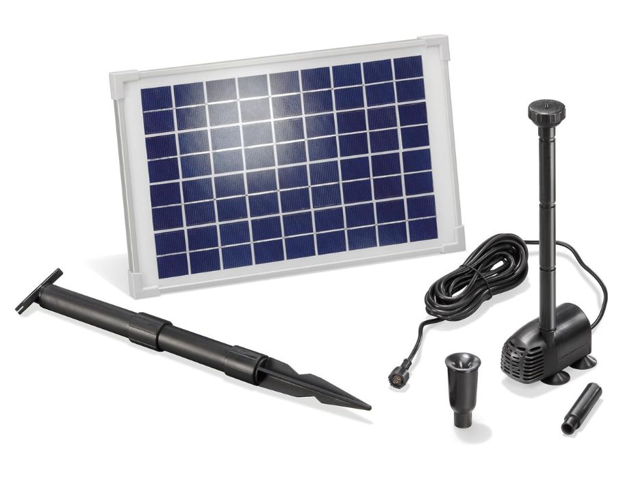 Ensemble de pompes Esotec Vijver - 10W - 610 L H - Énergie solaire