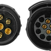Adaptateur court à souder Eufab mini 7 à 13 broches