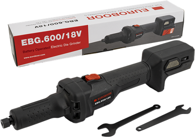 Meuleuse à matrice alimentée par batterie Euroboor 18v ​​| 26 000 tr/min | 800 watts | excl. batterie et chargeur - ebg.600 18v