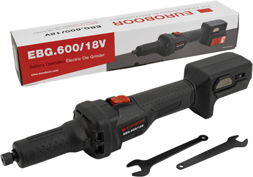 Meuleuse à matrice alimentée par batterie Euroboor 18v ​​| 26 000 tr/min | 800 watts | excl. batterie et chargeur - ebg.600 18v