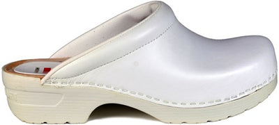 Eurodan e1224 victor talon ouvert pu blanc - taille 43 - 00.039.013.43