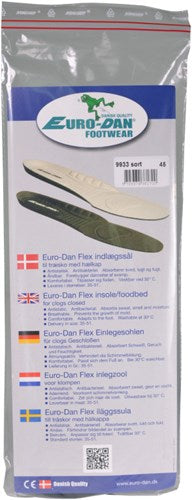Eurodan e9933 semelle intérieure antistatique noir - taille 49 - 00.039.012.49