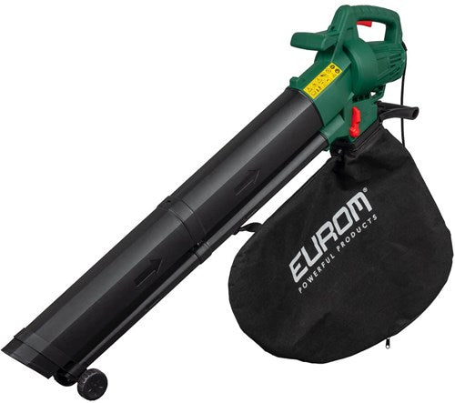 Nettoyeur de jardin Eurom 3001 | souffleur de feuilles | 3000w | 4-en-1 - 243055