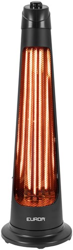 Chauffage de terrasse électrique Eurom q-tower 1200 | 1200w - 335651