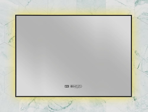 Eurom sani miroir led wifi 600 noir - 350746
