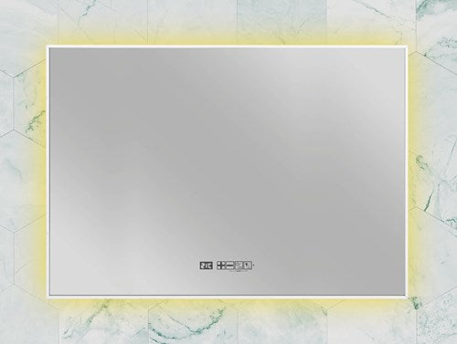 Eurom sani miroir led wifi 600 blanc - 350722