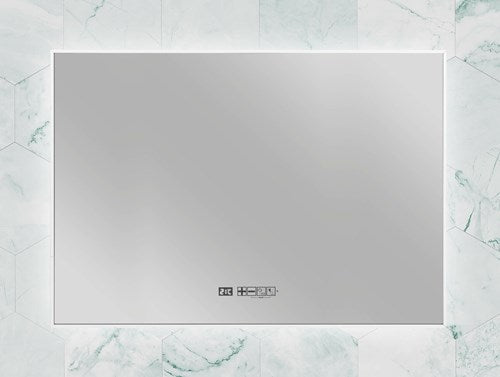 Eurom sani miroir led wifi 600 blanc - 350722