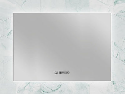 Eurom sani miroir led wifi 600 blanc - 350722