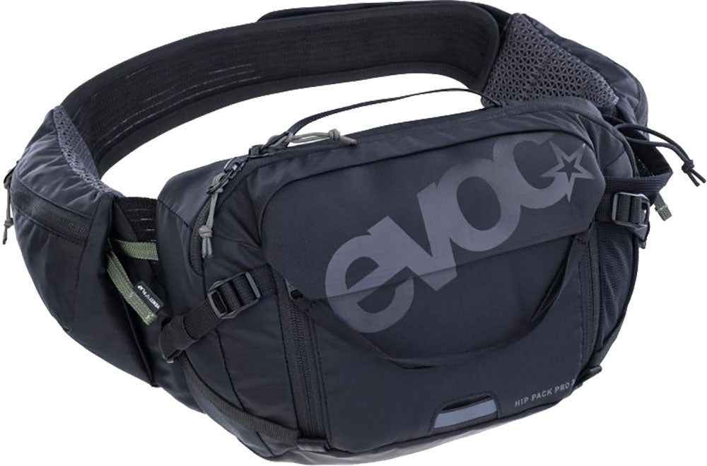 Evoc - sac banane pro 3 incl. poche d'hydratation noire 3l + 1,5l