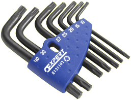 Jeu de clés hexagonales Torx® Expert par Facom | 7 pièces | e121102 - e121102