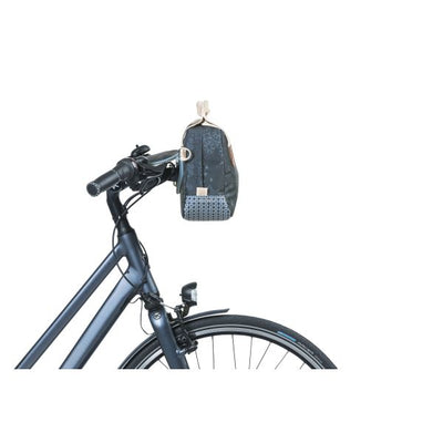 Basil Bohème City Bag - bleu, élégant sac à main, à bandoulière et à guidon, résistant à l'eau, capacité de 8 litres