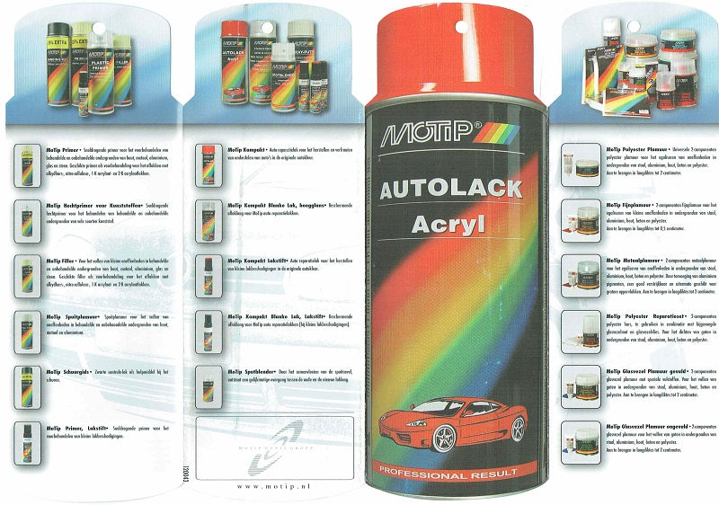 Motip Leaflet voiture NL