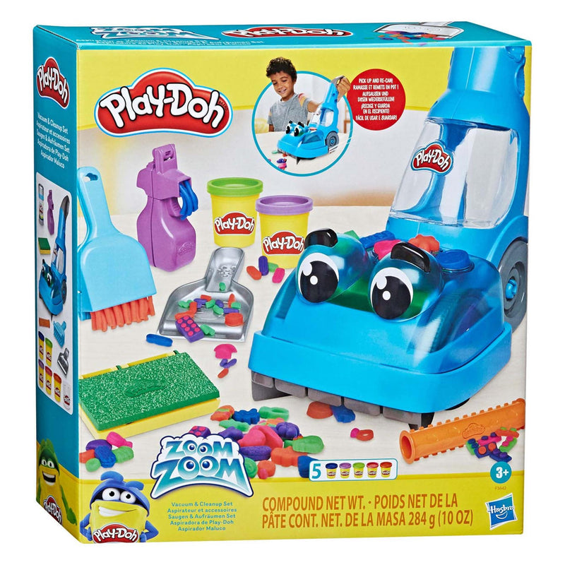 Play-doh zoom zoom aspirateur et nettoyage