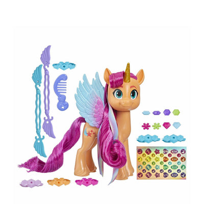Mon petit poney hasbro mlp, la belle crinière de sunny starscout