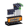 Jeu de clés Allen Twin Head 8 pièces en standard