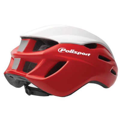 Polisport Helm Aero Road tapis blanc brillant noir jaune l 58-61cm