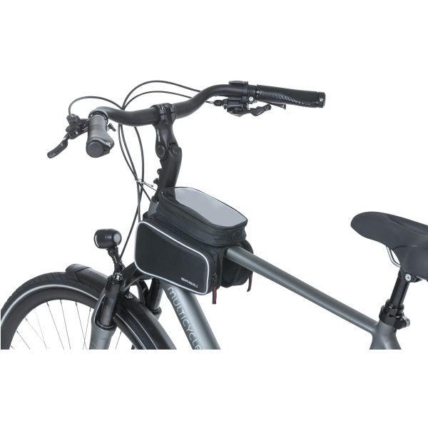 Basil Sport Design frame bag double M noir