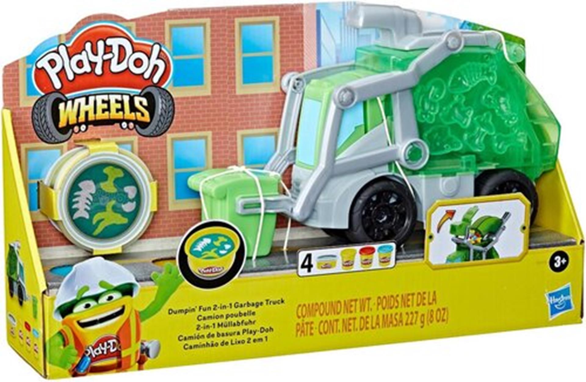 Play-doh Dumpin Fun 2in1 Camion à ordures