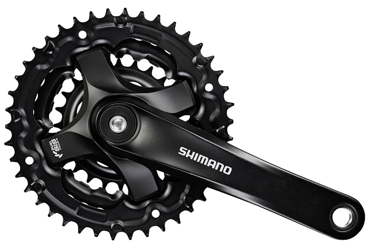Shimano Cranket FC-TY501 Altus 42x34x24T 170mm 6-8 Black Black