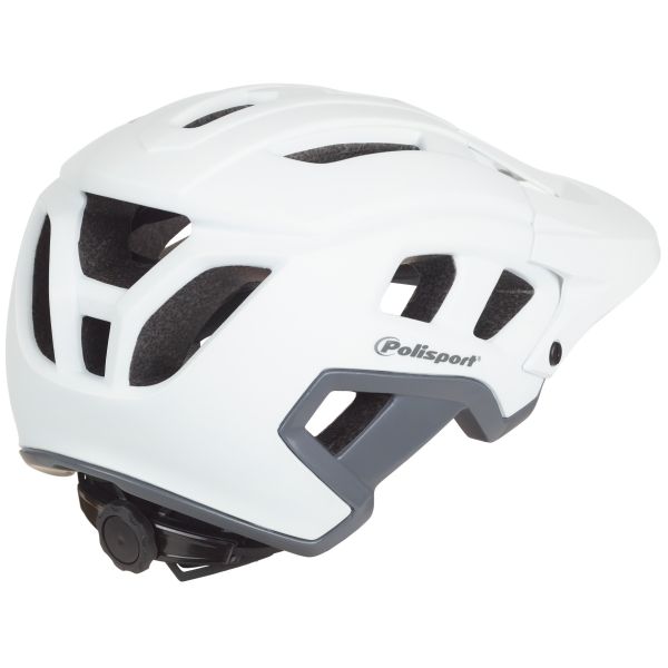 Polisport Mountain Pro Bicycle Casmet L 58-61 cm Gray blanc