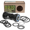 Roues roues de fabrication du support de fond mfg bb30 sram 22 24 mm abec 3 noir