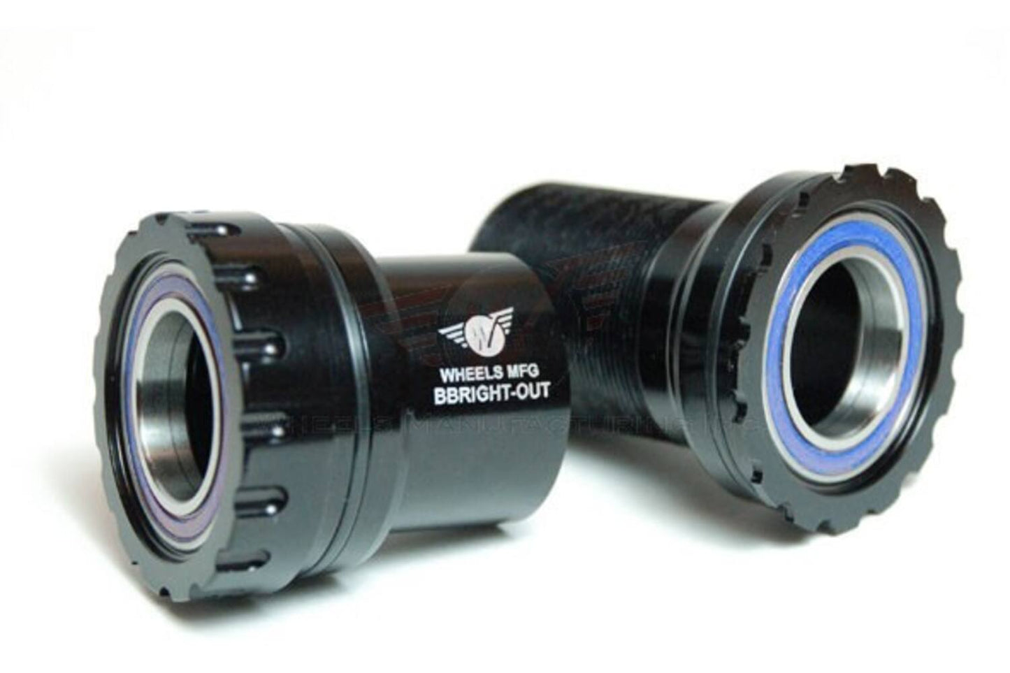 Roues de fabrication roues mfg breakagt bbright shimano 24 mm abec 3 noir