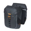 Sac à vélo de basilic Double Miles Tarpaulin Black Orange Mik 34L