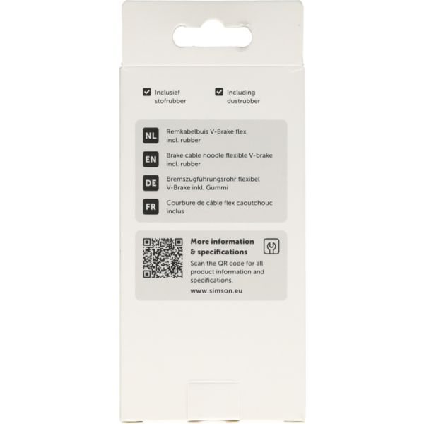 Tube de câble de frein Simson v-brake flexible incl. caoutchouc