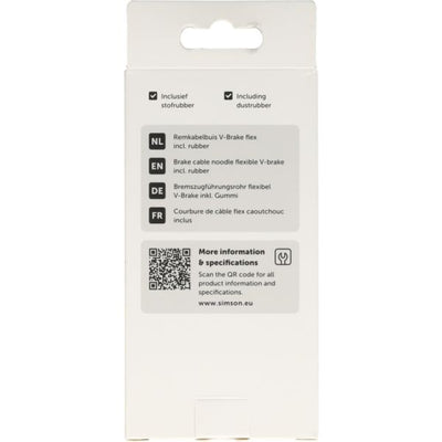 Tube de câble de frein Simson v-brake flexible incl. caoutchouc