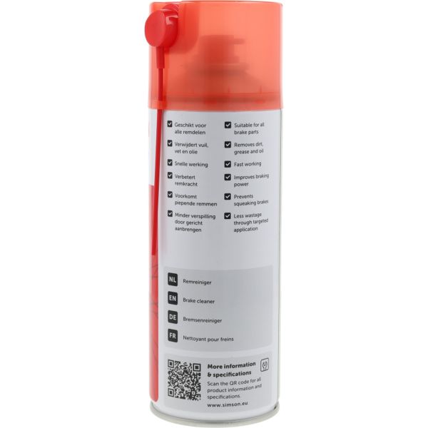 Spray nettoyant frein Simson 400ml