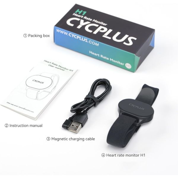 Moniteur de fréquence cardiaque Cyclplus h1 (bracelet)