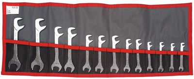 Facom 34 jeux de clés à fourche en coffret, tailles en pouces - 34.ju13t