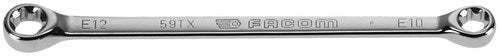 Clés polygonales Facom 59tx avec anneau torx e10 x e12 - 59tx.10x12