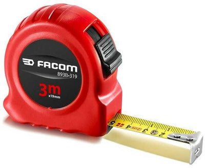 Mètre ruban Facom 3mtr 19mm double face avec boîtier ABS