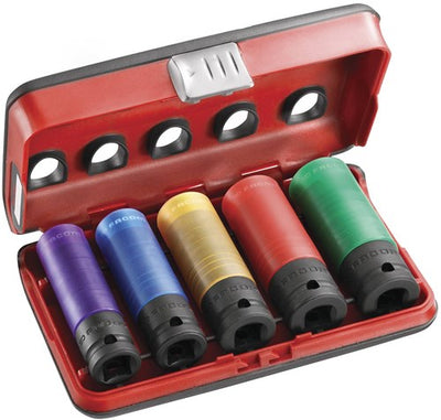Facom dbox pour 5 douilles longues pour jantes alliage - par ex. nsi5l