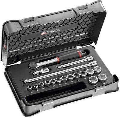 Boîte de prises Facom 6lk 3 8” 18 pièces