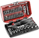 Coffret à prises Facom à cliquet avec poignée rotative 1 4
