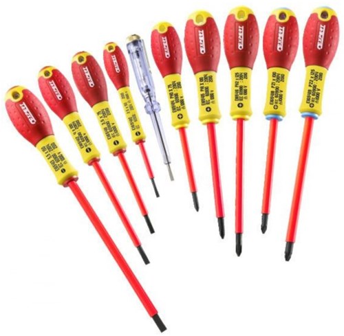 Tournevis isolés Facom | 10 pièces | 1000 V | e160912 - e160912