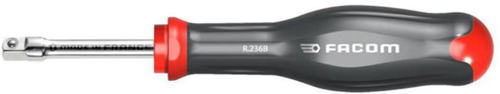 Barre de torsion moyenne Facom avec poignée 1 4 158 mm