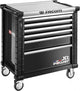 Facom jet servante à outils 6 tiroirs m4 avec tiroir d'alimentation noir - jet.6nm4apower