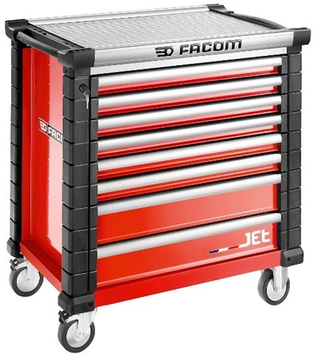 Facom jet+ desserte à outils 8 tiroirs m4 rouge
