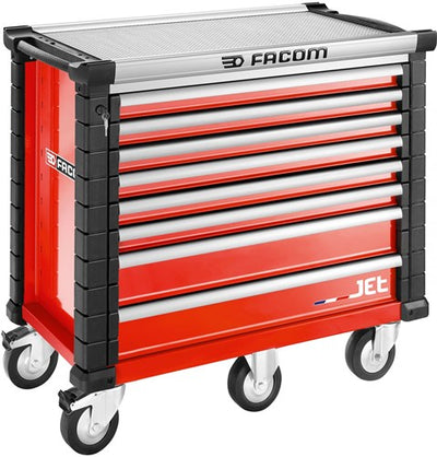 Facom desserte outils jet 8 tiroirs m5 rouge - jet.8m5a - jet.8m5a