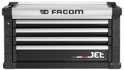 Facom jet topcase 4 tiroirs m4 noir - jet.c4nm4a - jet.c4nm4a
