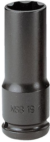 Imp facom douilles longue action 1 2' convexe 19mm - nsb.19