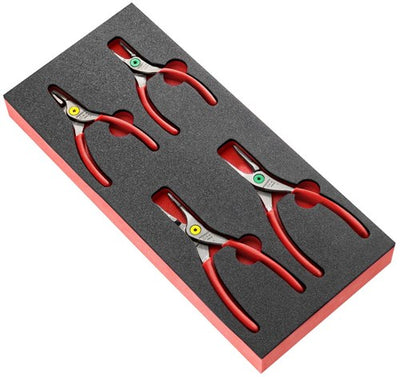Module Facom avec 4 pinces à circlips