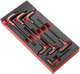 Module Facom Clés T-Hex avec tête bouton